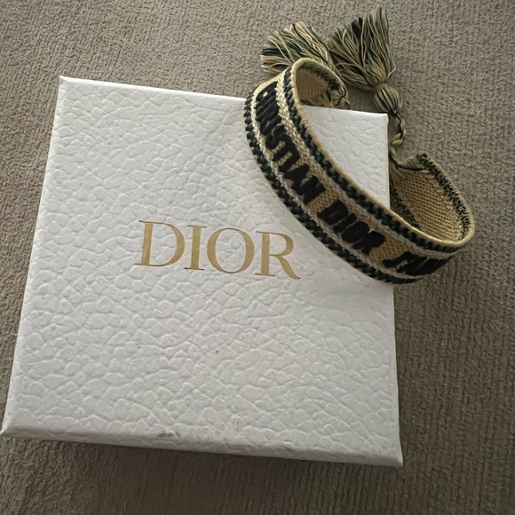 CHRISTIAN DIOR J’Adior Woven Bracelet - Picture 1 of 4